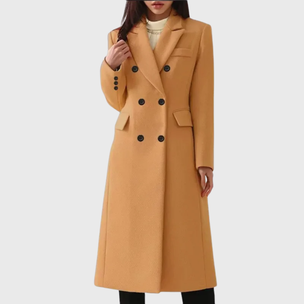 Cozy Fitted Wool Winter Coat