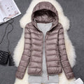 Warm Quilted Hooded Winter Jacket