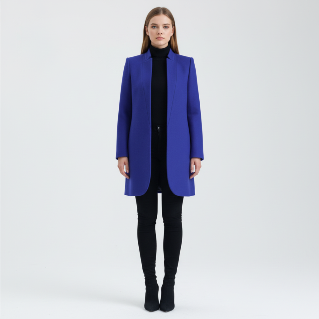 Trendy High Neck Winter Coat
