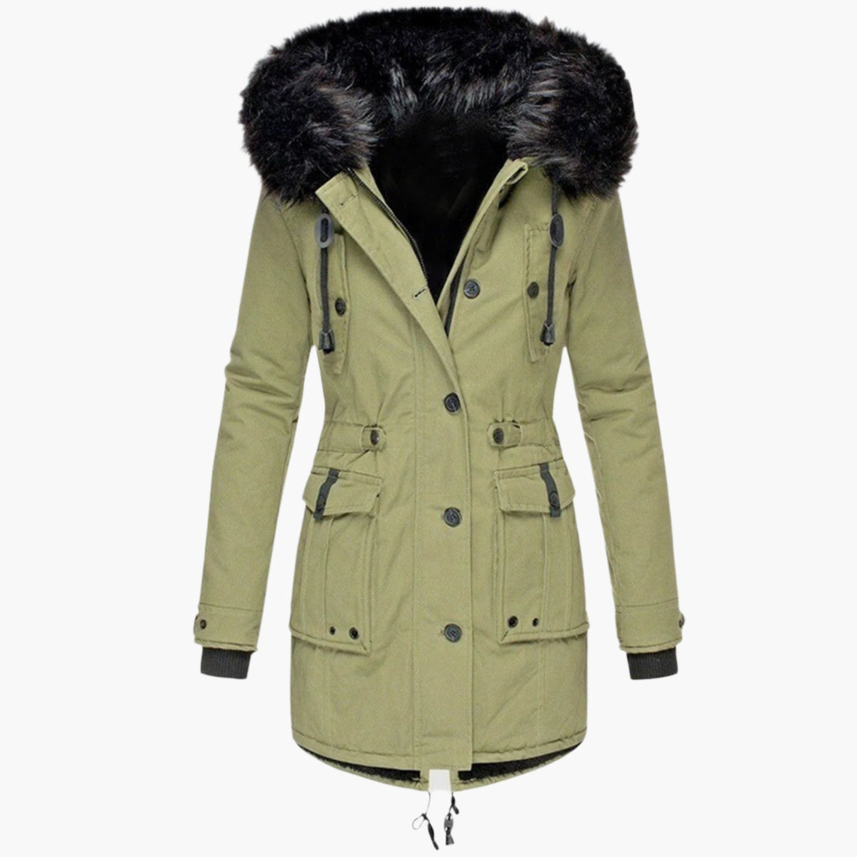 Warm Waterproof Women's Parka Winter Coat