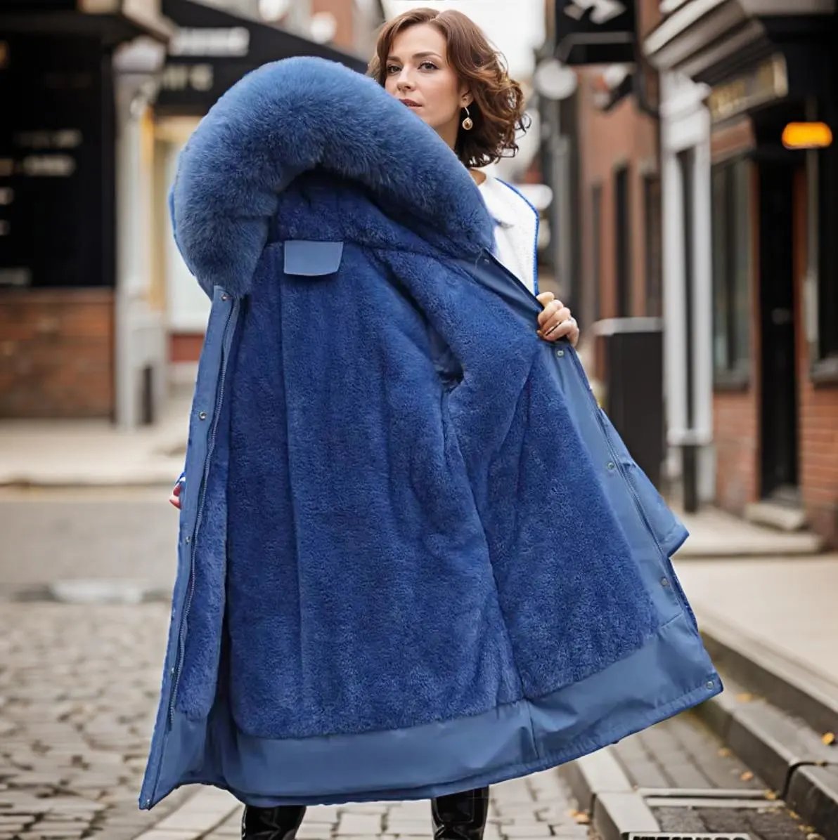 Warm and Waterproof Ladies Winter Coat