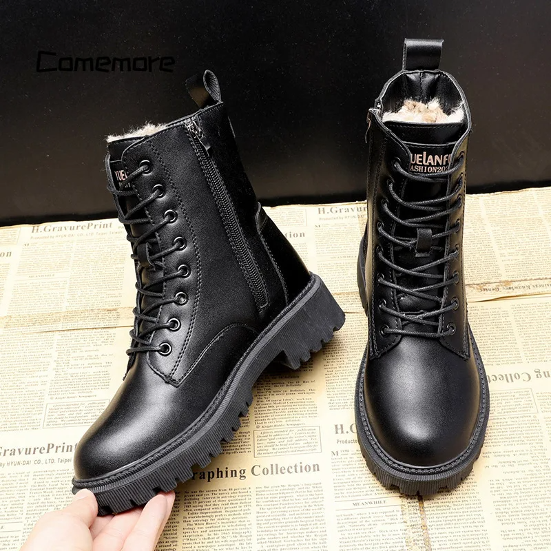 Warm Waterproof Men's Snow Boots