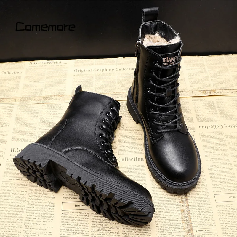 Warm Waterproof Men's Snow Boots