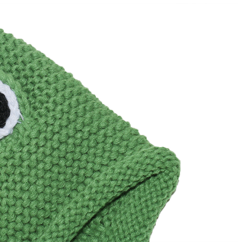 Cute Frog Earflap Beanie for Kids & Adults
