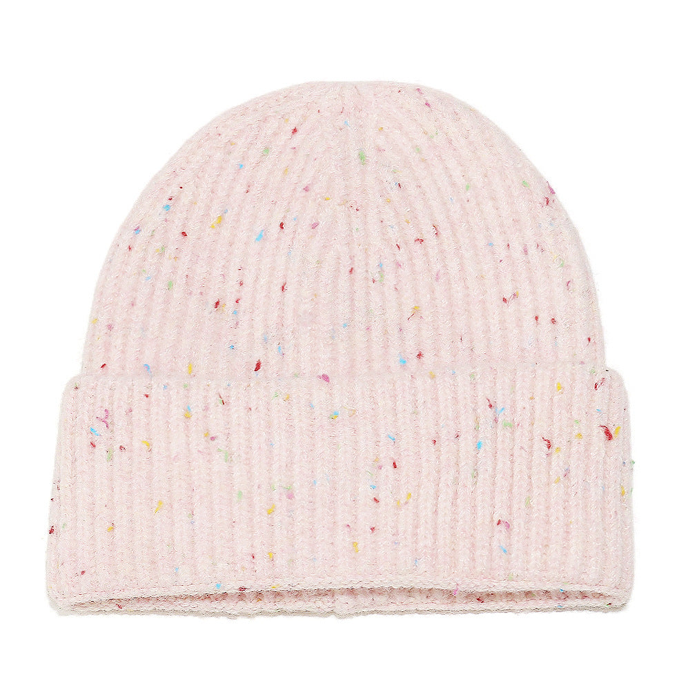 Cozy Multicolor Knit Beanie - Vibrant & Warm