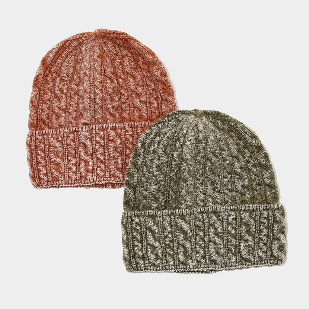 Warm Twist Knit Beanie - Cozy Unisex Winter Hat