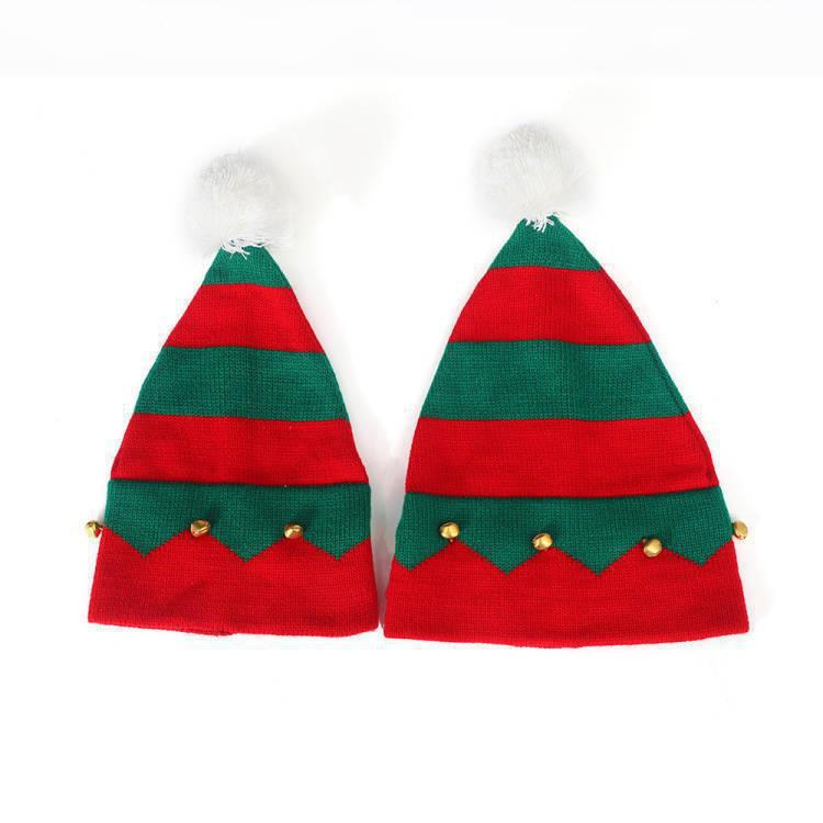 Family Christmas Knit Hats: Adult & Kids