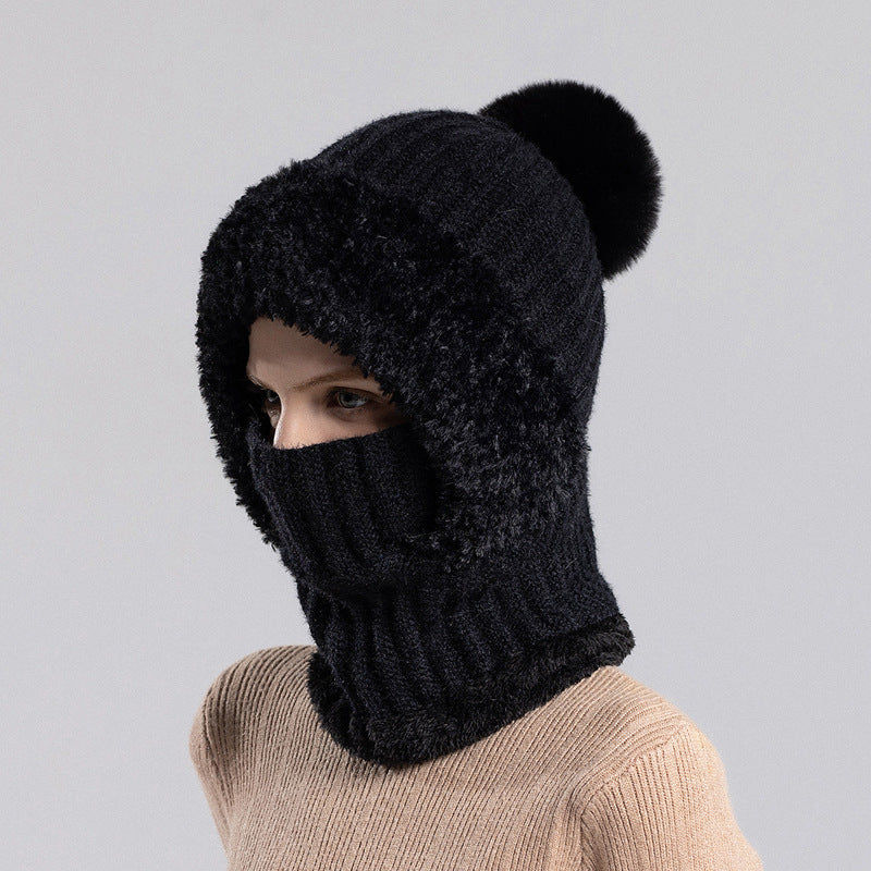 Pandaize 3-in-1 Winter Hat Scarf Mask Set - Fleece Lined