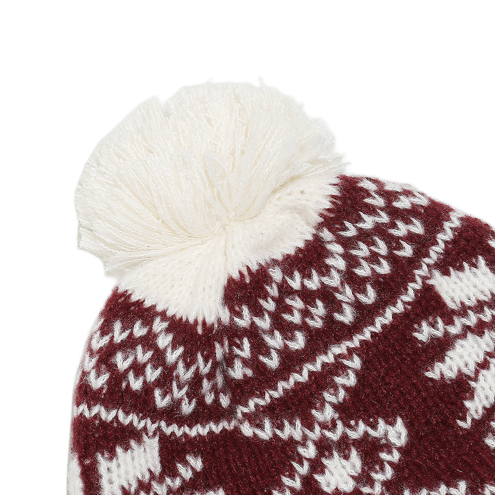 Fair Isle Ear Flap Beanie: Cozy Knit Winter Hat