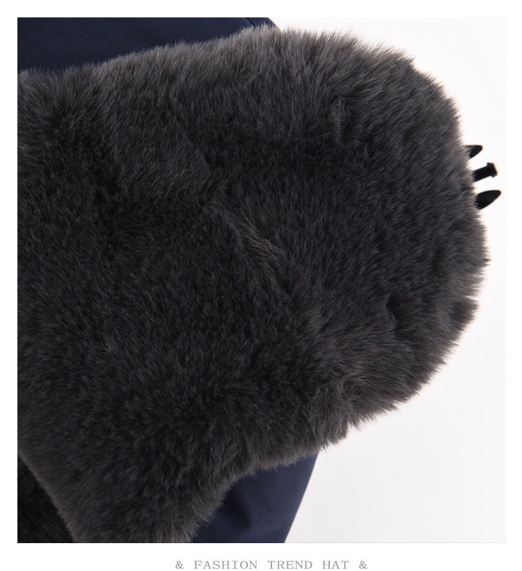 Men's Waterproof Fleece Lei Feng Winter Hat