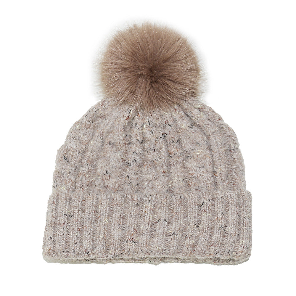 Cozy Cable Knit Beanie with Pom-Pom | Winter Warmth