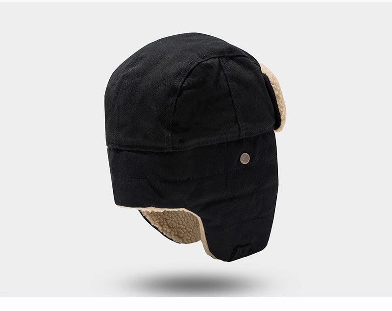 Warm Lei Feng Hat: Korean Style for Winter Riding