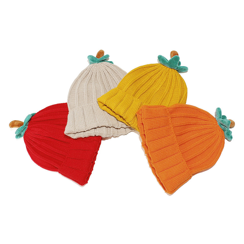 Cozy Knit Pumpkin Beanie - Autumn Style