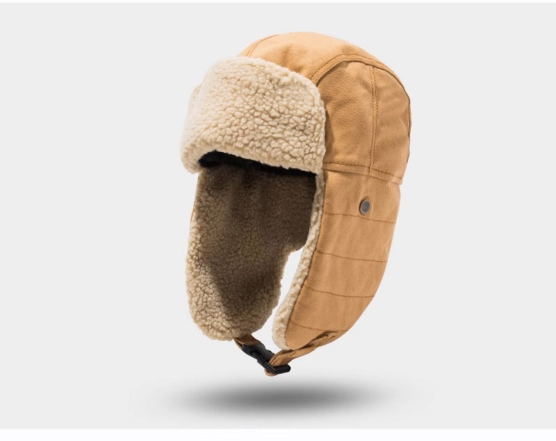 Warm Lei Feng Hat: Korean Style for Winter Riding