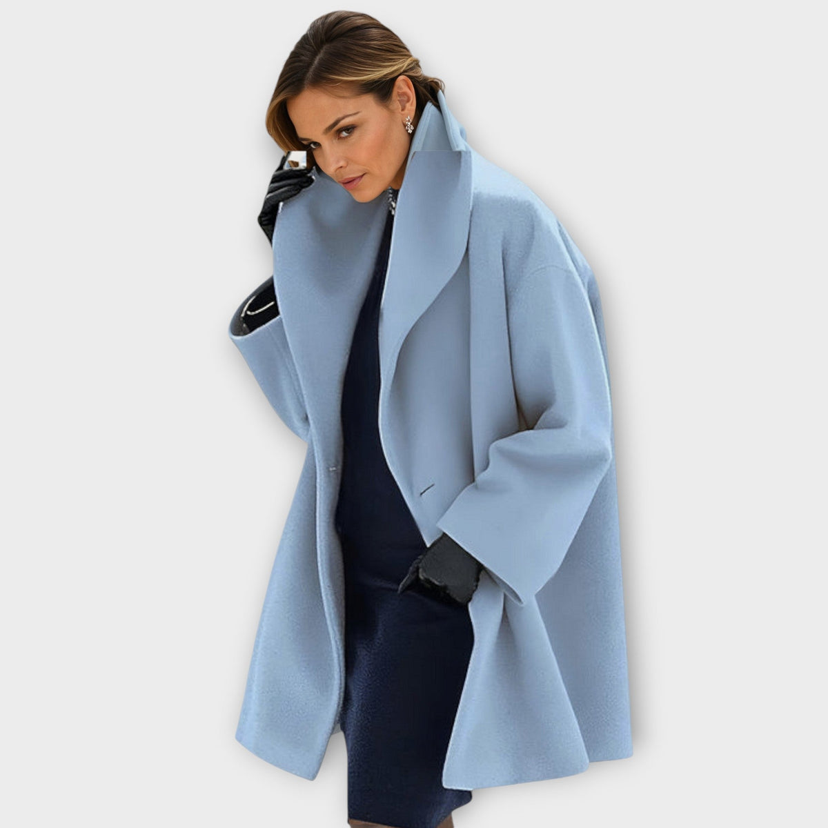 Vivienne | Ladies Large Fur Trim Parka Coat