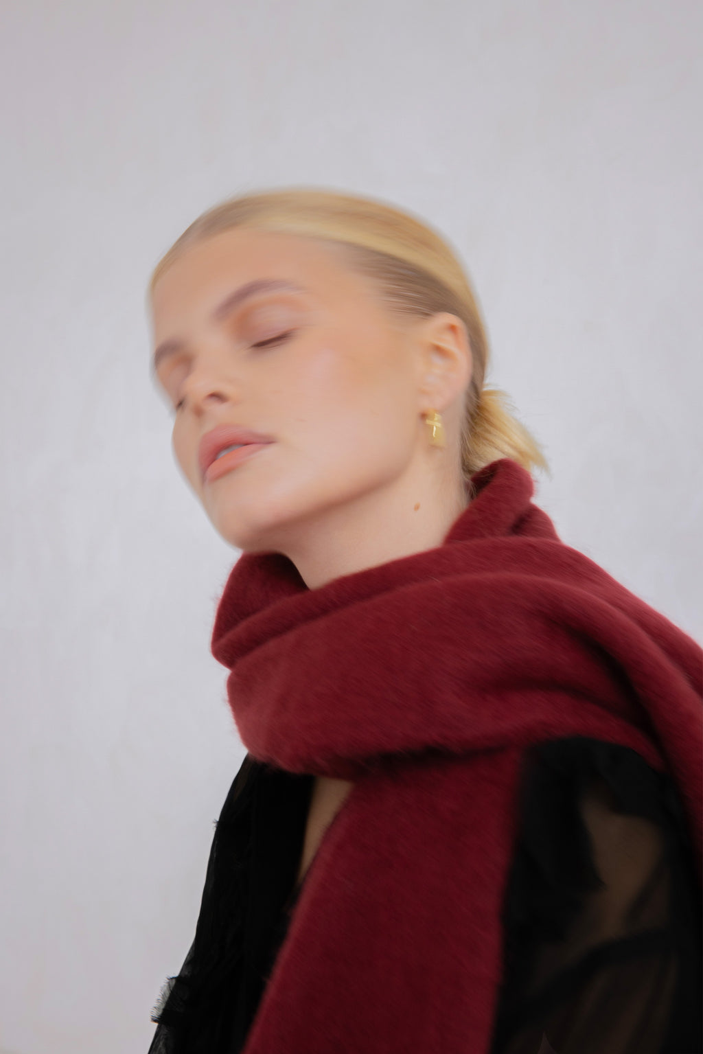 The Reykjavik Scarf - Burgundy