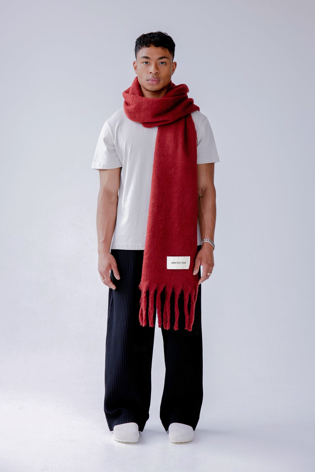 The Reykjavik Scarf - Burgundy