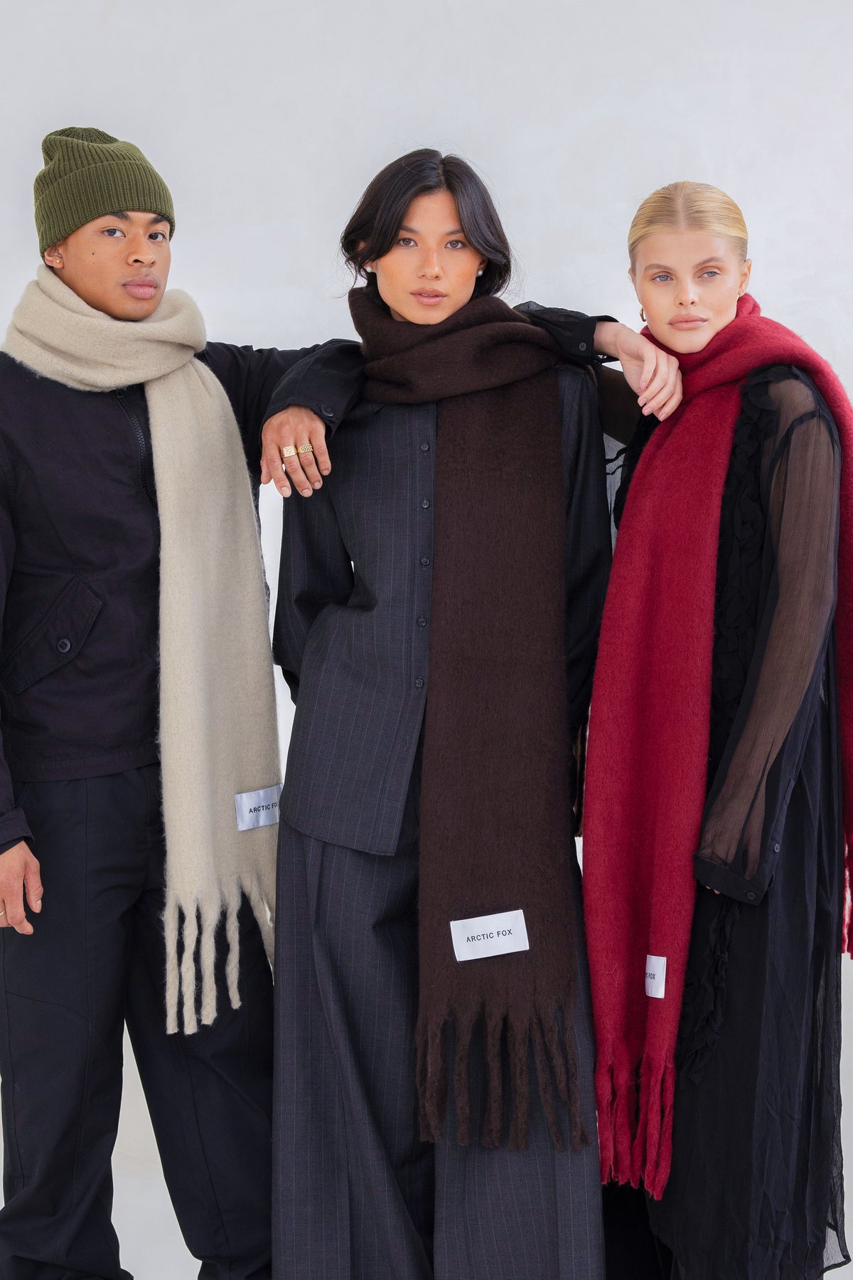 The Reykjavik Scarf - Burgundy
