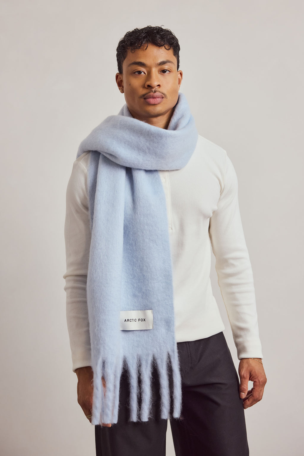 The Stockholm Scarf - Glacier Blue