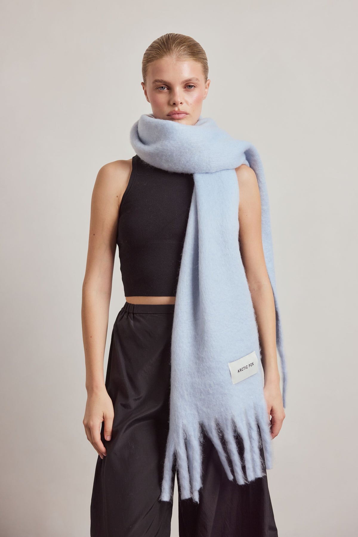 The Stockholm Scarf - Glacier Blue
