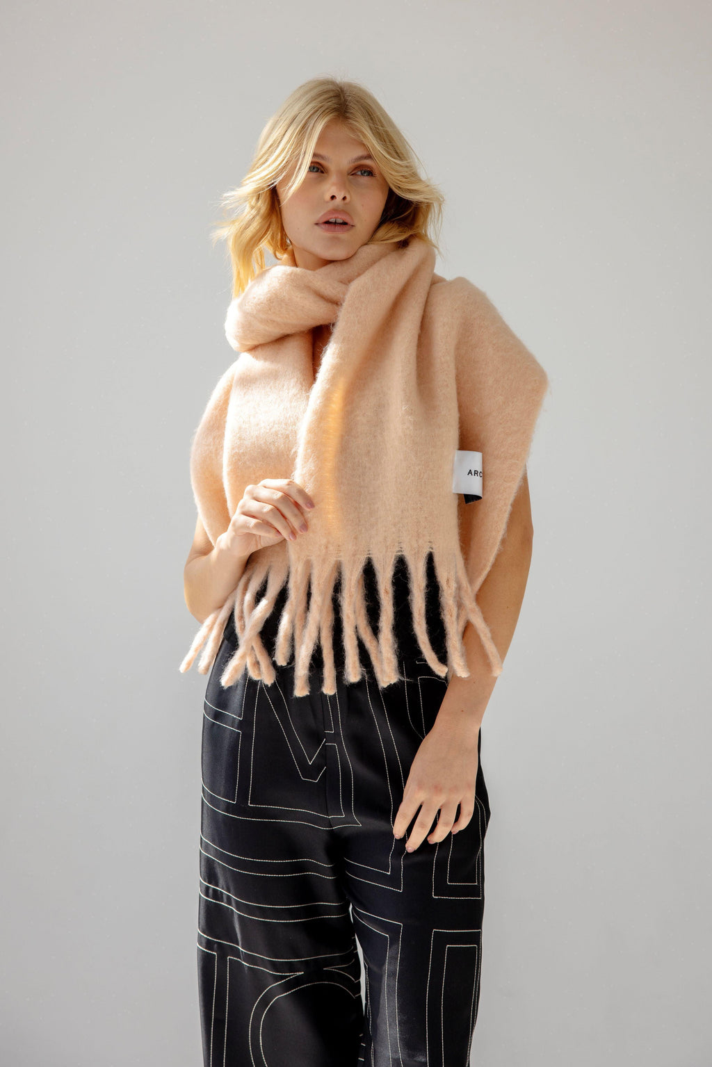 The Stockholm Scarf - Pink Clay