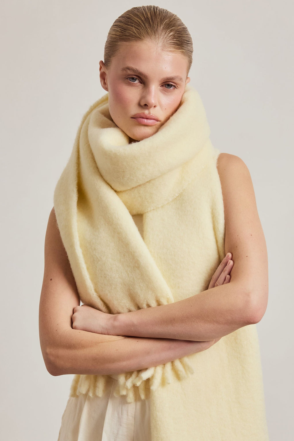 The Cloud Scarf - Wax Paper