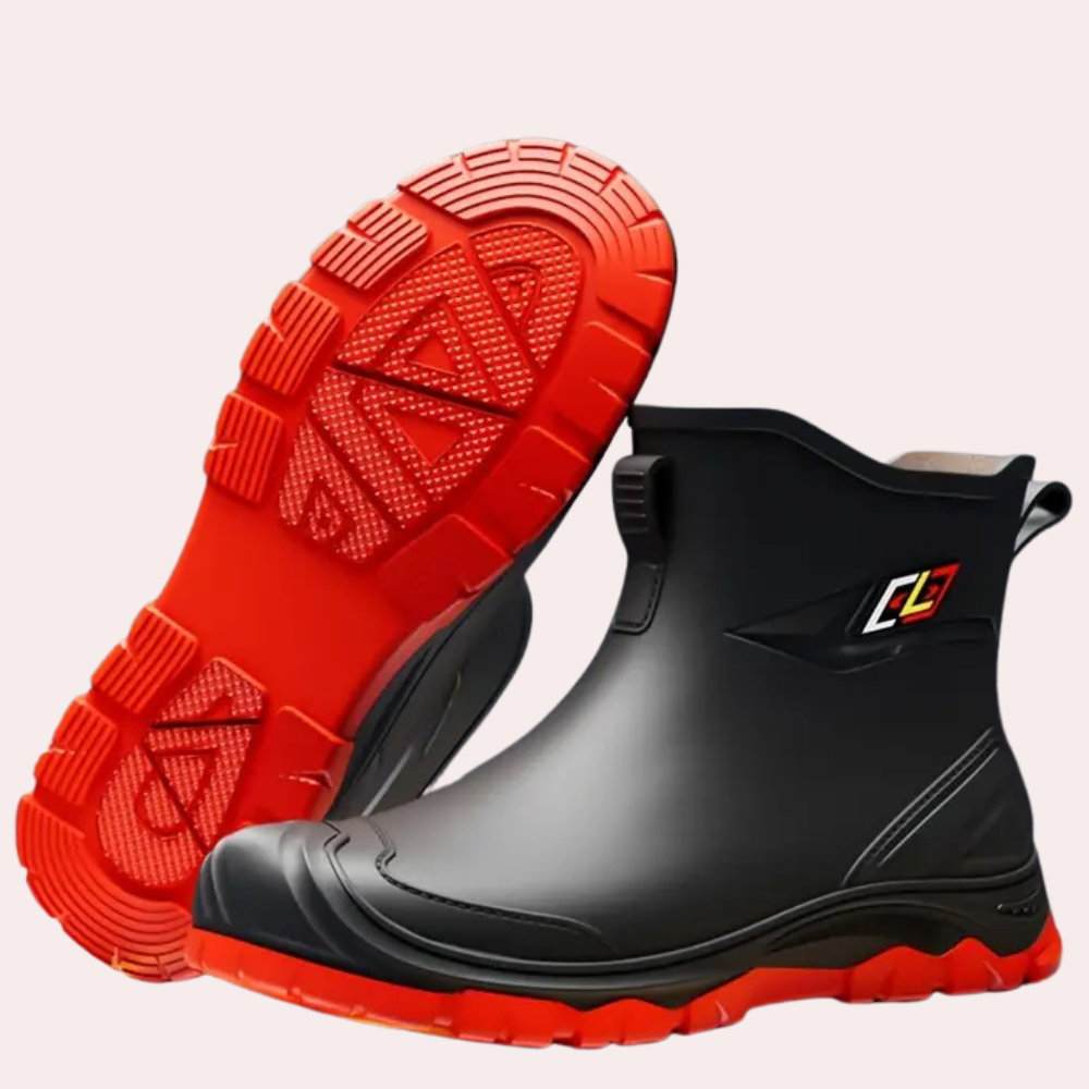 Insulated Waterproof Men's Snow Boots with Good Grip