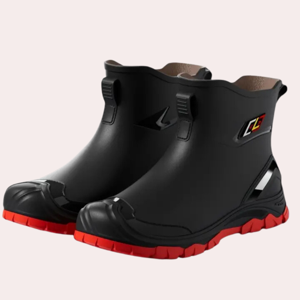 Insulated Waterproof Men's Snow Boots with Good Grip