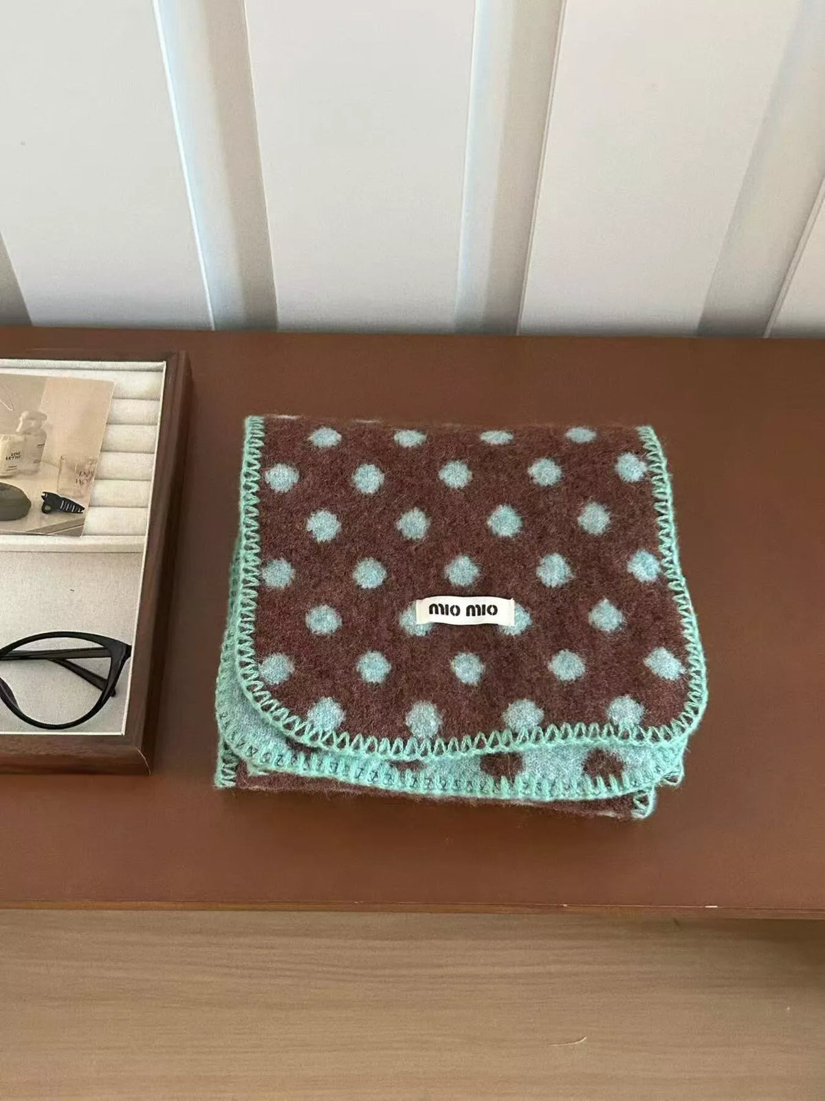 Polka Dot Warm Scarf