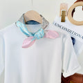 Small Printed Silk Square Scarf