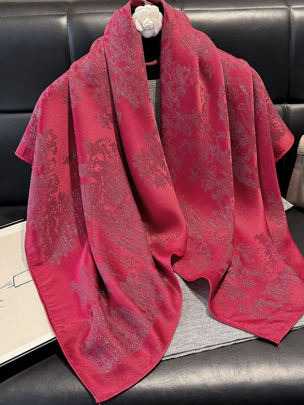 Lightweight Silky Square Scarf