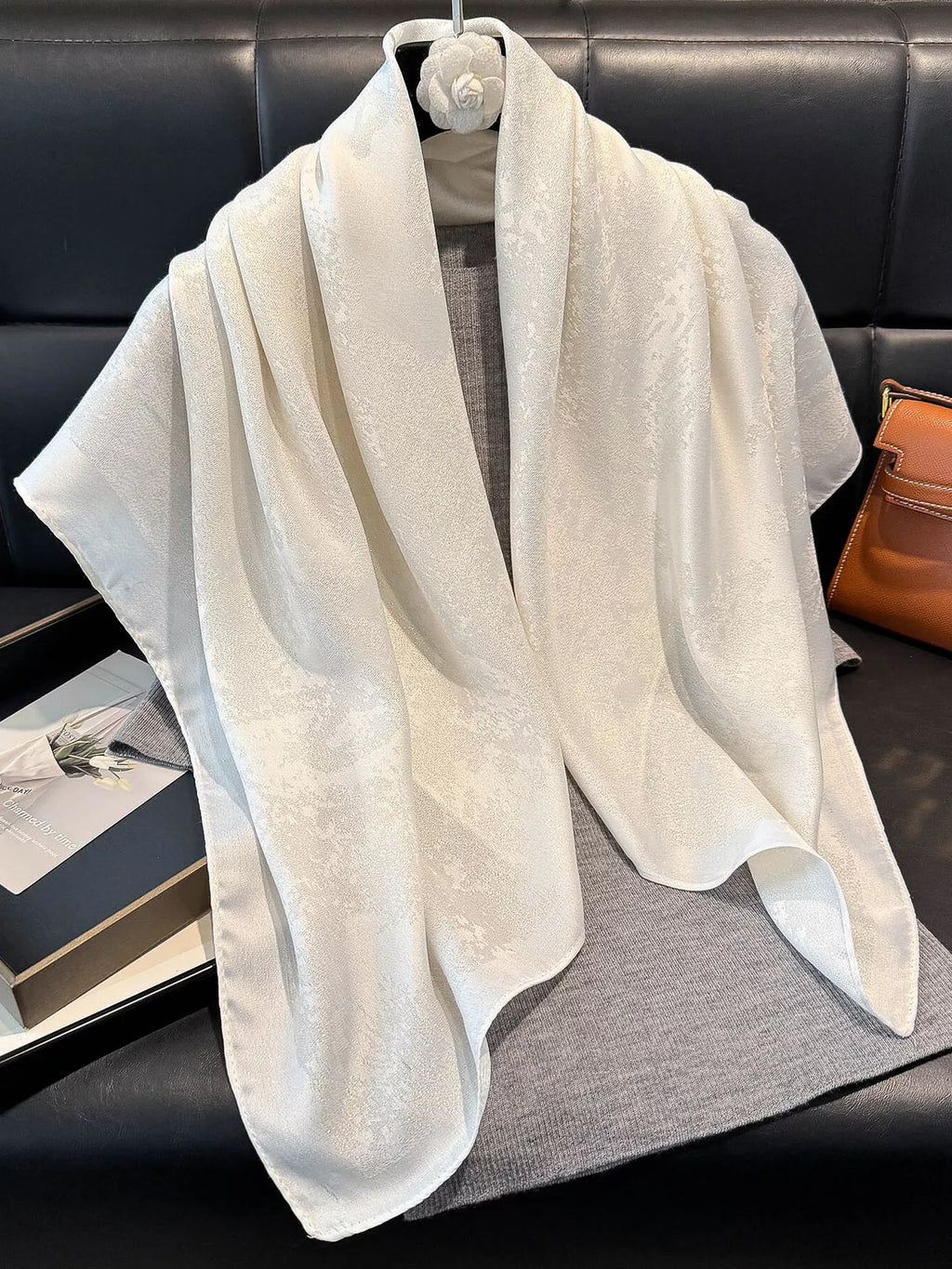 Lightweight Silky Square Scarf