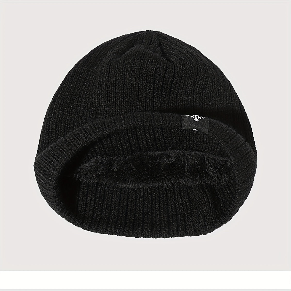 Pandaize Men's Thickened Knitted Hat - Windproof & Warm