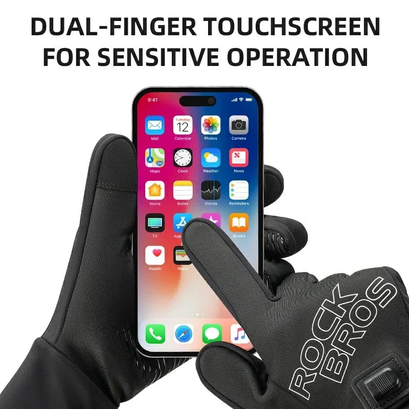 Winter Heated Gloves USB Rechargeable