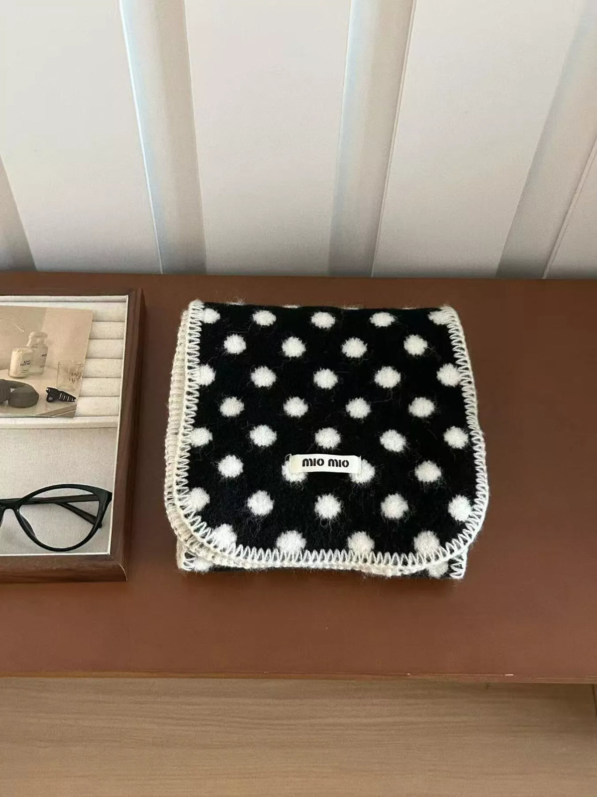 Polka Dot Warm Scarf