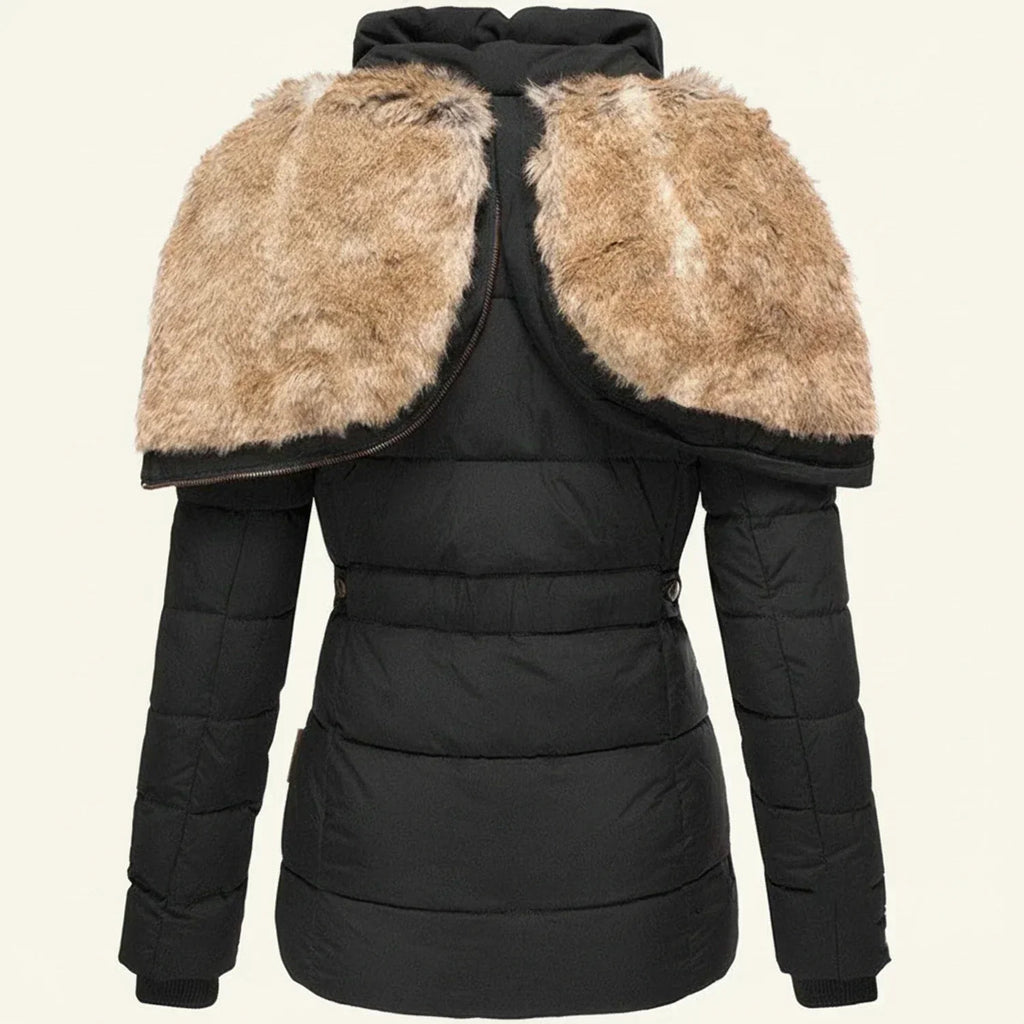 Warm Waterproof Puffer Coat for Ladies