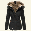 Warm Waterproof Puffer Coat for Ladies