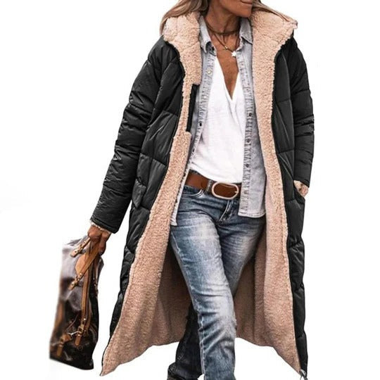 Warm Ladies Parka Winter Jacket