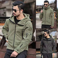 Warm Mens Fleece Winter Coat