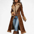 Luxurious Faux Fur Long Winter Coat