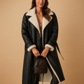 Long winter coat with warm lining for women | Marlies