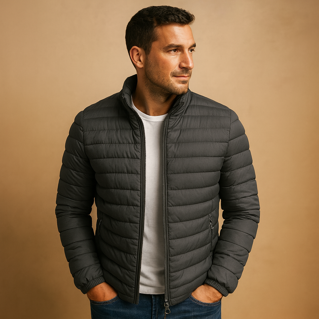 Warm Hooded Parka Jacket for Men