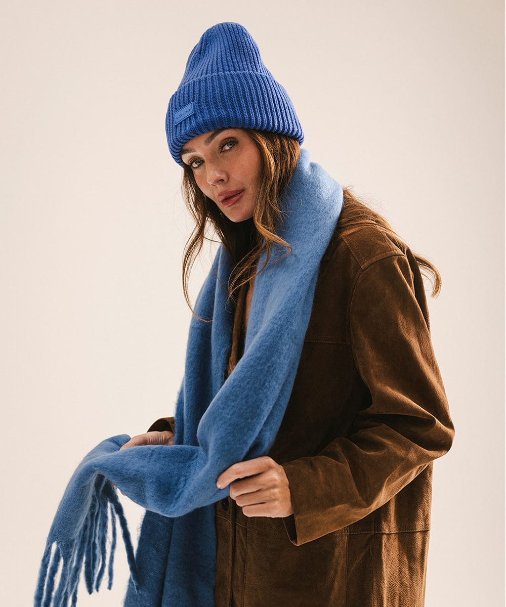 Mik Oversized Knit Scarf