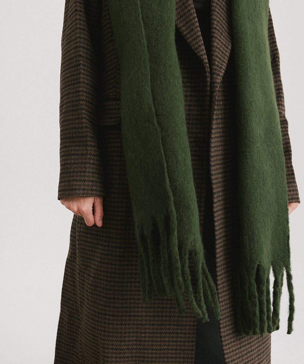 Mik Oversized Knit Scarf