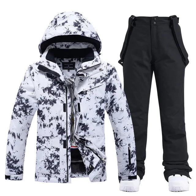 Warm Women's Snow Ski Jacket Suit