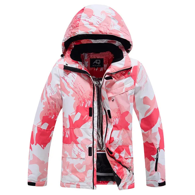 Warm Women's Snow Ski Jacket Suit