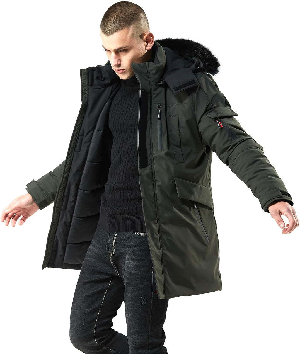 Cozy Faux Fur Parka Jacket