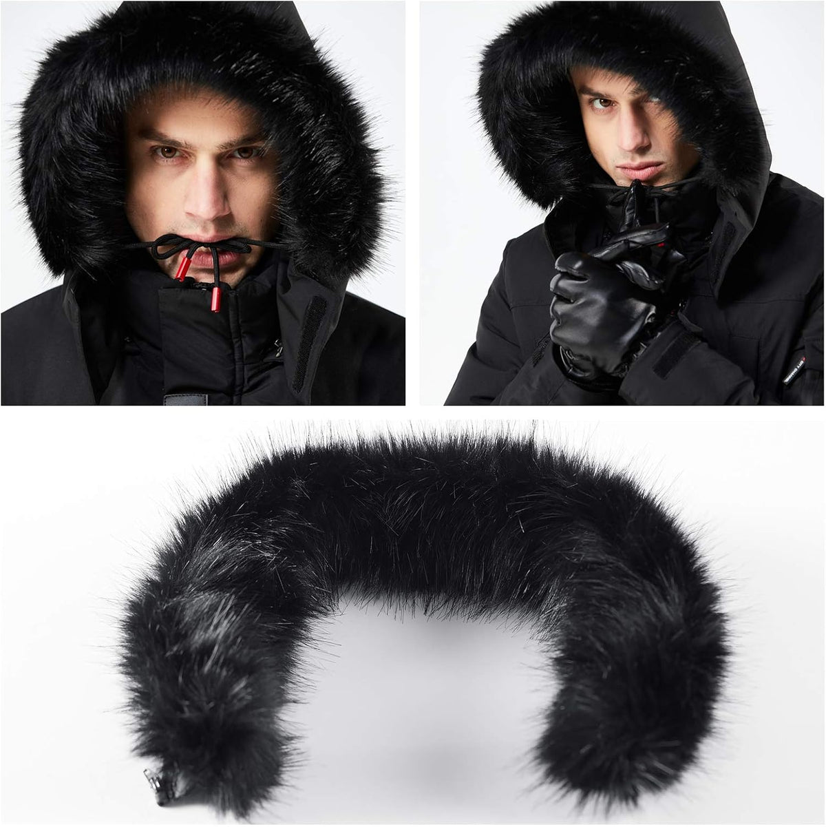 Cozy Faux Fur Parka Jacket