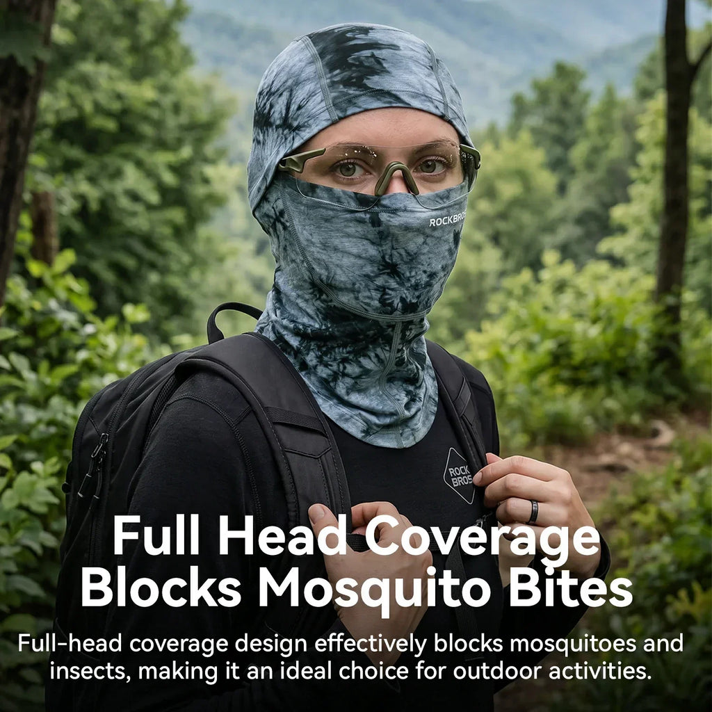 Tencel Wool Balaclava Cycling Face Cover & Helmet Liner