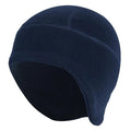 Ear Flap Hat Beanie Hat Knit Beanie Sapphire Wine Red Solid Color Thermal Warm Fleece Lining Windproof Comfortable